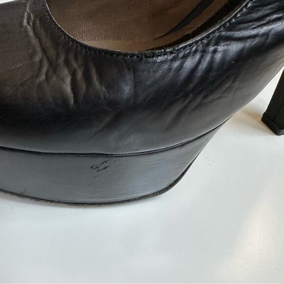 Marni Black Chunky Slingback Heels - Picture 14 of 16